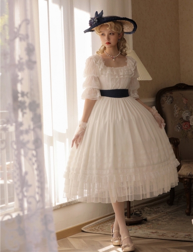 In Memory of Rococo Vintage Classic Lolita OP Dress
