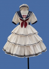 Gloaming -The Unknown Sea- Sailor Lolita OP Dress