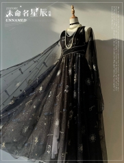 ZJ Story -The Unknow Constellation- Vintage Classic Lolita Jumper Dress Set