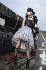 Krncrlo -Surrounded by Butterflies- Gothic Steampunk Lolita Jumper Dress