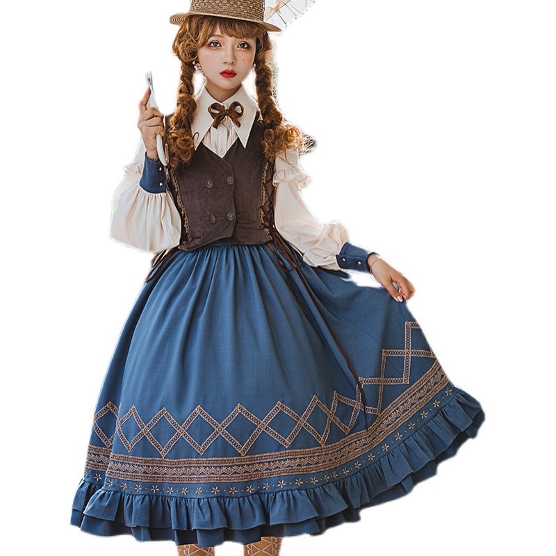 My Fantastic Dream Vintage Classic Lolita Vest (Preorder)