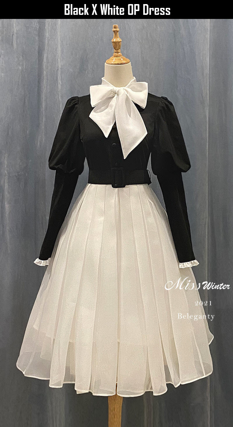 Beleganty Lolita -Miss Winter- Vintage Classic Lolita OP Dress