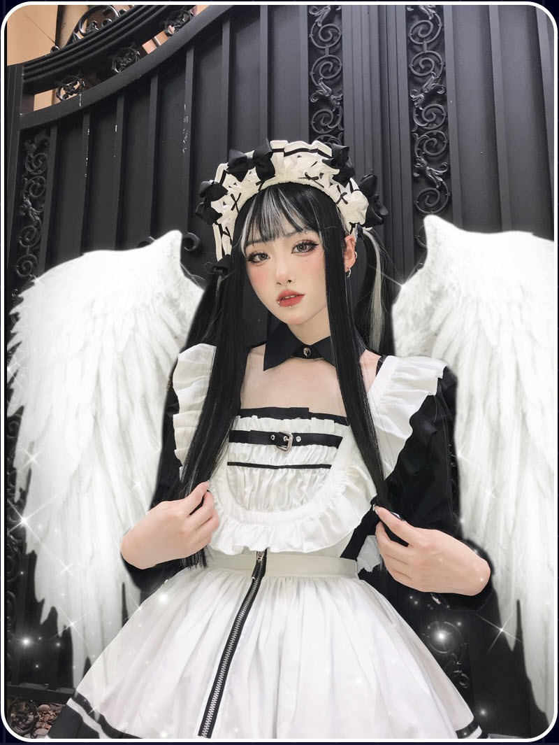 Susin -The Mechanical Maid- Lolita Apron Dress and Matching Blouse