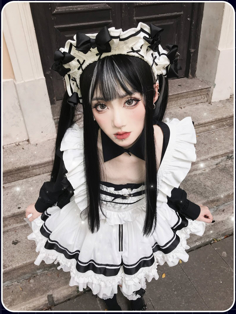 Susin -The Mechanical Maid- Lolita Apron Dress and Matching Blouse