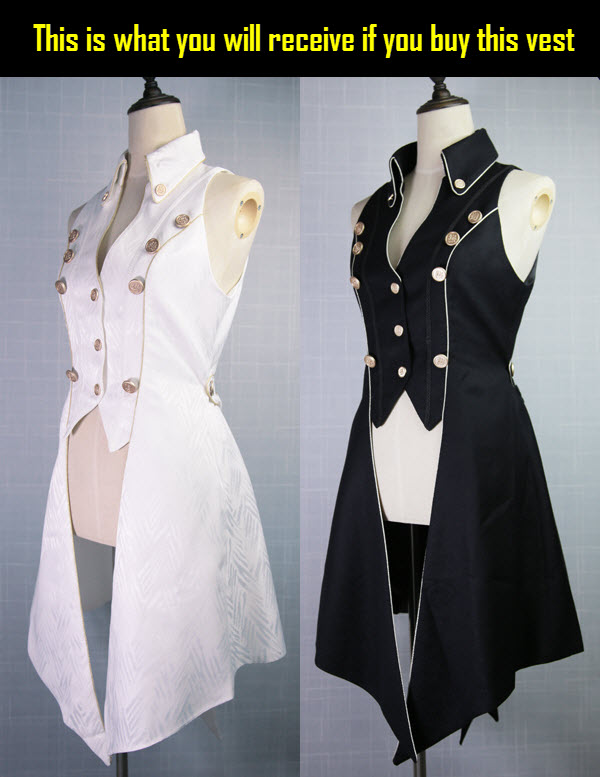 Immortal Thorn -The Shadow of You- Ouji Lolita Vest and Shorts