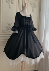 The Dark Side of Princess Vintage Classic Lolita OP Dress