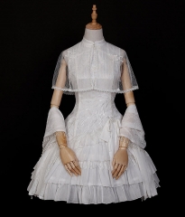 The White Moonlight Qi Lolita Dress Set