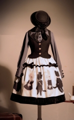LilithHouse -Best Friend- Vest Style Lolita Jumper Dress
