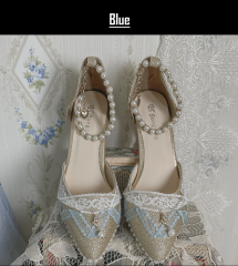 The Misty Sea Vintage Classic Lolita Shoes