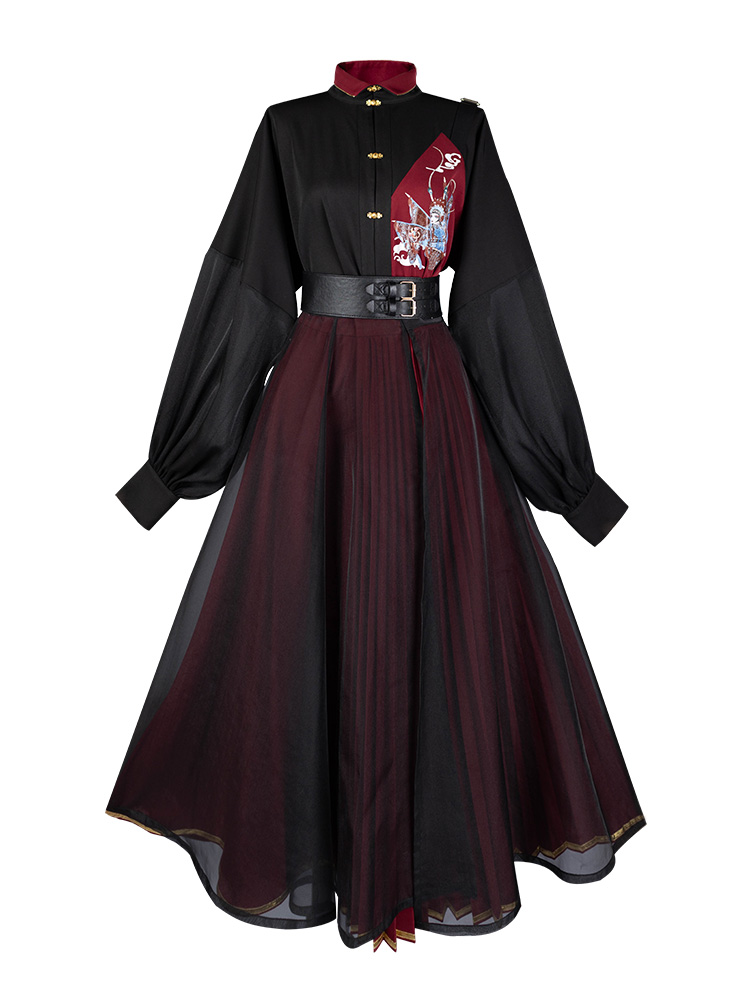 The Lady Takes Command Hanfu Style Qi Lolita Blouse, Skirt, Corset and ...