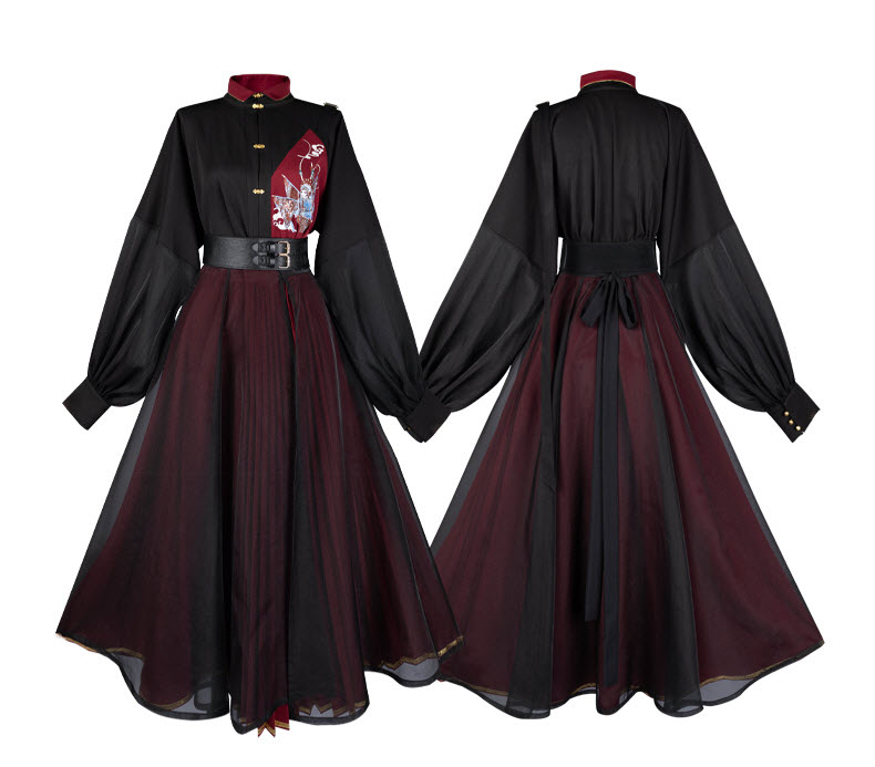 The Lady Takes Command Hanfu Style Qi Lolita Blouse, Skirt, Corset and ...