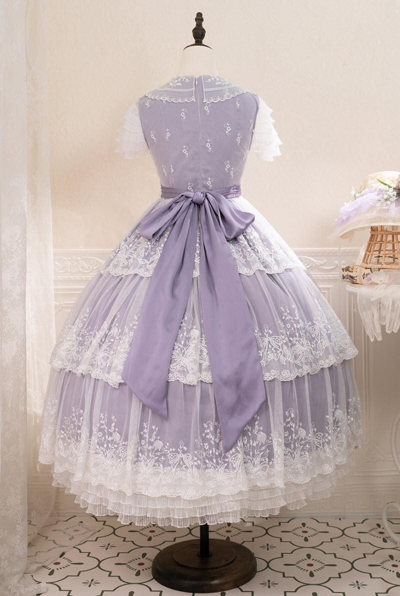 Miss Point -A Glimpse of You- Tiered Lolita OP Dress