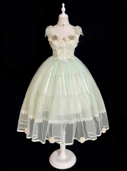 Alice Girl -The Singing Wind- Vintage Classic Lolita Jumper Dress