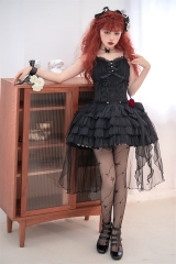 Rose from Grave Gothic Vintage Lolita Jumper Dress