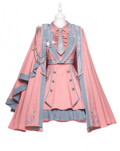 Pink Blue Color) Yupbro -Coronation of My Princess- Lolita JSK 