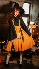 Little Witch's Party Halloween Themed Lolita Blouse and Skirt Set