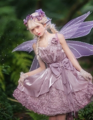 Rose and Fairy Vintage Classic Lolita Jumper Dress Set