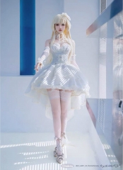 "Lullaby" x "CLAMP Chobits" collaboration Lolita Top Wear Skirt Set and Their Matching Accessories