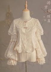 Bramble Rose -Travels in Ancient Beijing- Qi Lolita Blouse