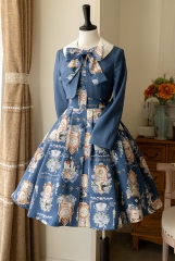 Forest Wardrobe -Echoes of Happiness- Lolita OP Dress and Matching Short Jacket Set
