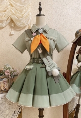 Lolita Box -Rabbit Scouts- Ouji Lolita Blouse, Shorts and Skirt Set