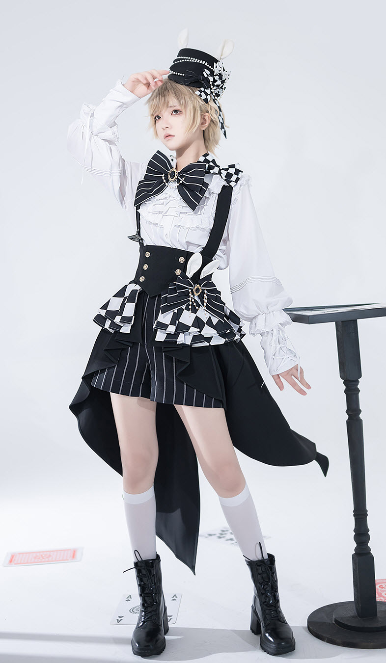 Princess Chronicles~Functional Rabbit~Handsome Gothic Lolita Pantsuit M / Jacket