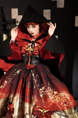 Convocation Of Witches Gothic Lolita OP Dress and Cape Set
