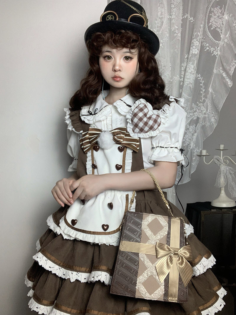 Chocolate lolita dress best sale