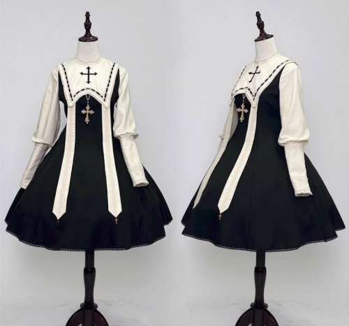 LeMiroir -A Prayer in the Moonlight- Gothic Lolita OP Dress
