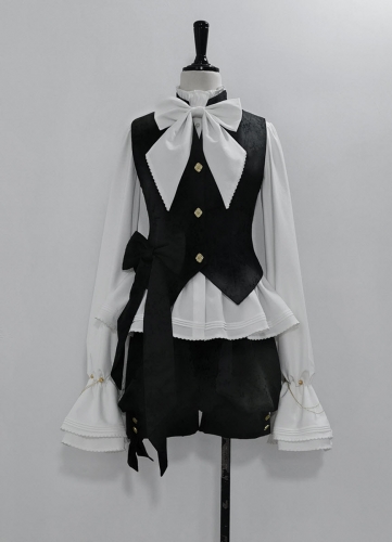 Rabbit Teeth Engineering Trainee steampunk lolita Vest (Navy) - Vests -  Lace Market: Lolita Fashion Sales