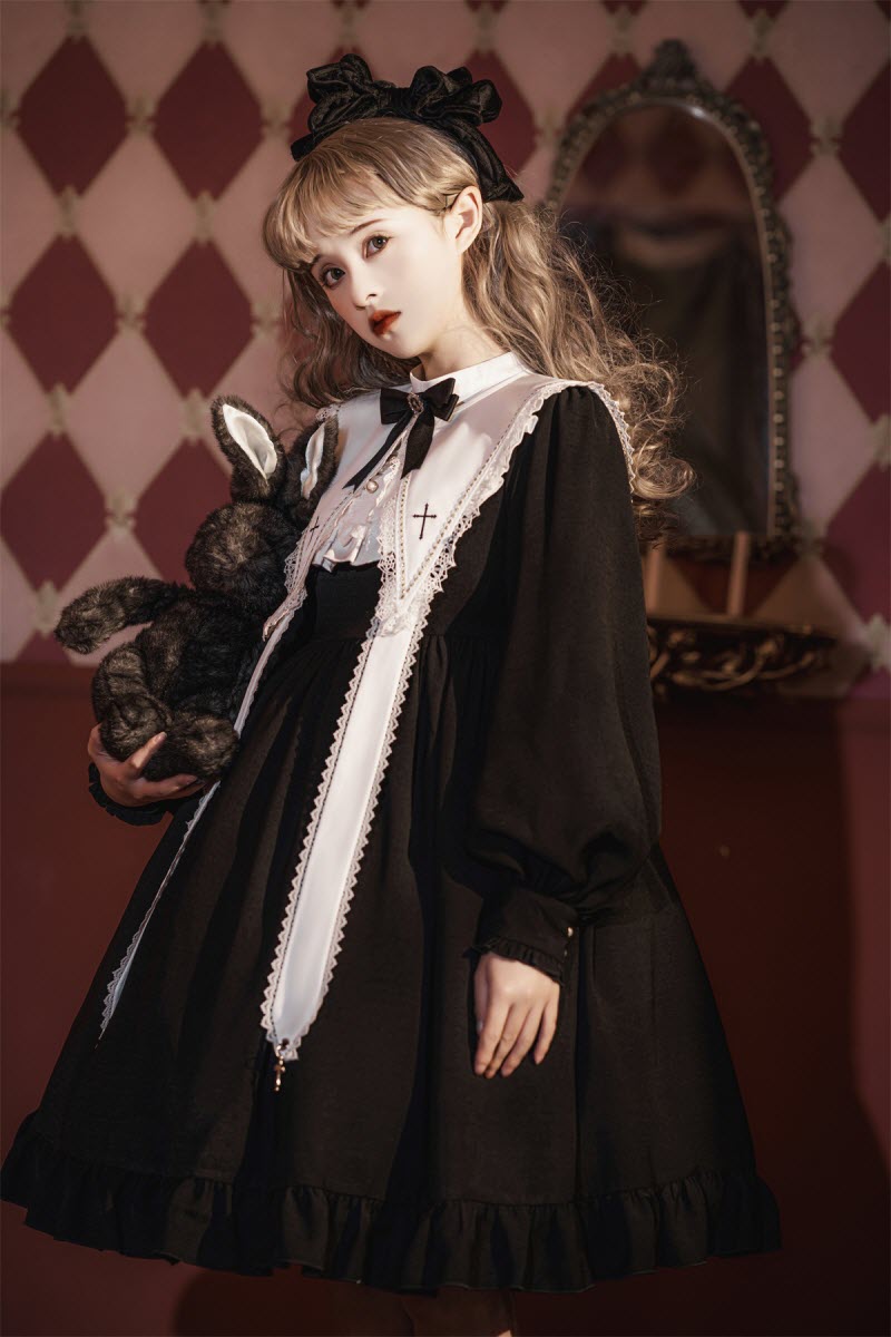 A Princess Prayer Gothic Lolita OP Dress