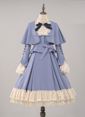 Urtto -Ode to Happiness- Vintage Classic Lolita Cape and OP Dress