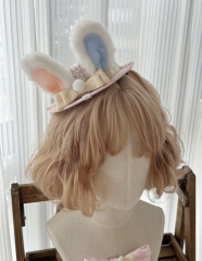 The Rainbow Circus Ouji Lolita Headband, Hat and Bunny Widget