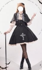 CastleToo -Royal Academy Ceremony- Ouji Lolita Vest, Shorts, Cape, Blouse and Skirt