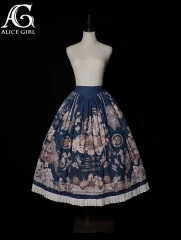 Alice Girl -A Sailing Treasure Hunt- Pirate Lolita Skirt