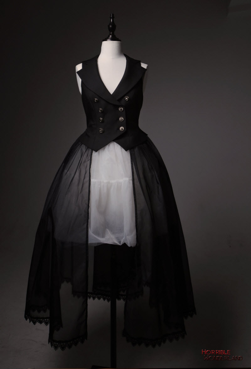 LilithHouse -Horrible Wonderland- Gothic Lolita Ouji Lolita Vest