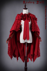 Classic Puppets -The Wolfing Little Red Riding Hood- Vintage Gothic Lolita Cape