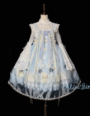 Alice Girl -The Whispers of the Butterfly- Qi Lolita Jumper Dress