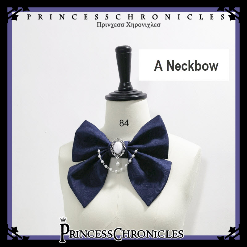 【princess Chronicles】アリスと時計ウサギ コルセット 紺 Princess Chronicles -Bunny's Theatre Blue Color- Ouji Lolita