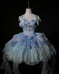 MieYe [Song of the Sea - Mermaid Princess] Vintage Classic Lolita Jumper Dress