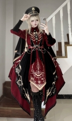 YingLuoFu -Ender Sacred Relics- Military Lolita Full Set