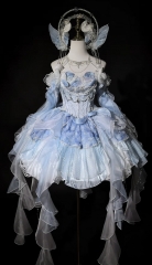 MieYe [Song of the Sea - Mermaid Princess] Lolita Jumper Dress + Elbow Sleeves