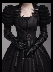 Foxtrot -Wilde Jagd- Elegant Gothic Lolita Bolero and Jumper Dress Set